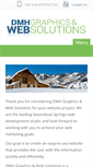 Mobile Screenshot of dmhgraphics.com